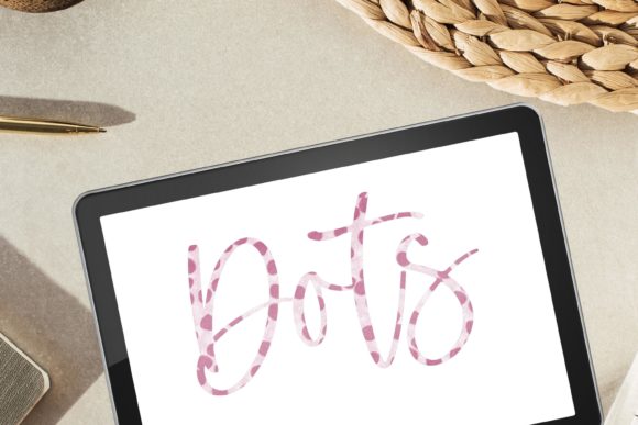 Download Dots Procreate Brush for Hand Lettering - Brush Collection