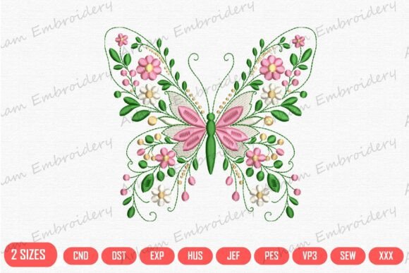 Download Elegant Spring Floral Butterfly - Floral Collection