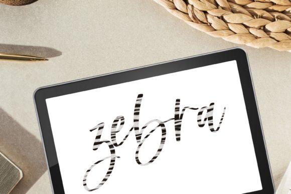Download Zebra Procreate Brush for Hand Lettering - Brush Collection