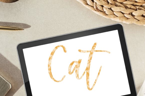 Download Cat Procreate Brush for Hand Lettering - Brush Collection