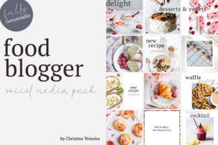 Download Food Blogger - Social Media Pack - Social media Collection