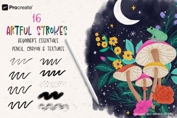 Download Procreate Brush Pack - Pencil &amp; Crayon - Brush Collection