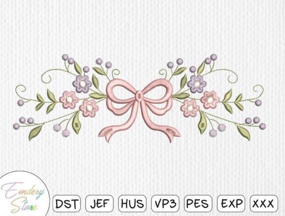 Download Elegant Floral Embroidery Design - Floral Collection