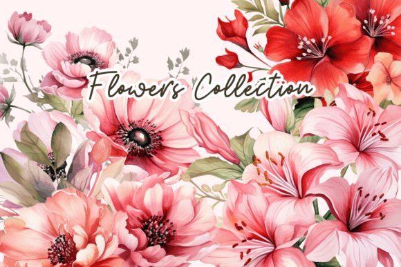 Download Petals Watercolor Lush Floral Collection - Floral Collection