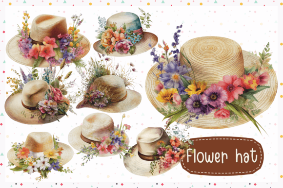 Download Floral Hat Boutique Sublimation - Floral Collection