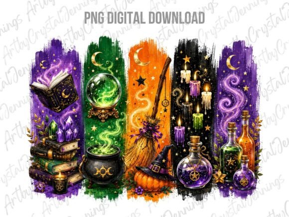 Download Halloween Holiday Witch Brushstroke PNG - Brush Collection