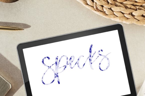 Download Specks Procreate Brush for Hand Letterin - Brush Collection