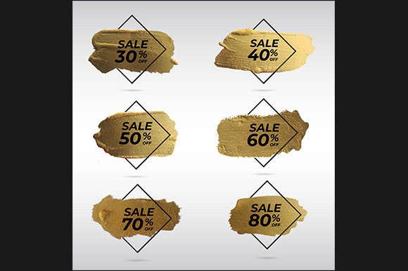Download Gold Watercolor Brush with Sale Offer - Brush Collection
