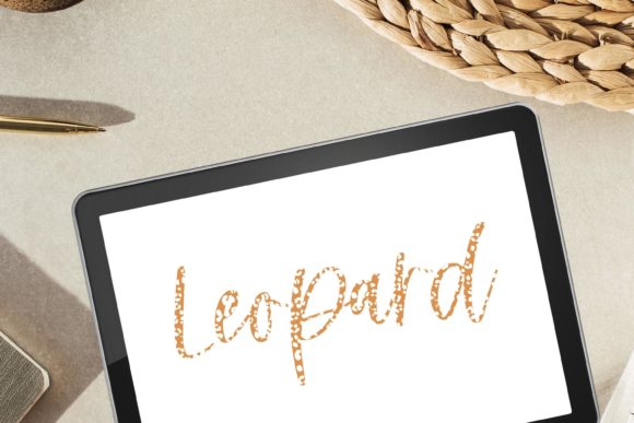 Download Leopard Print Procreate Lettering Brush - Brush Collection